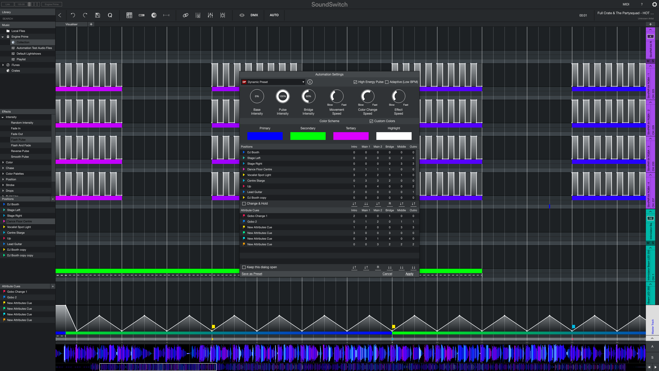 SoundSwitch AutoScripting Lighting Automation for DMX and Philips HUE